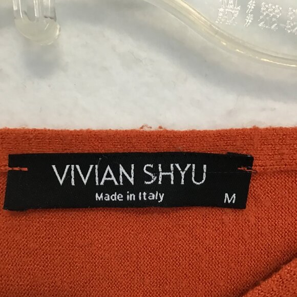 Vivian Shyu Fringed Hem Crew Neck Sweater  Size M - Picture 10 of 11